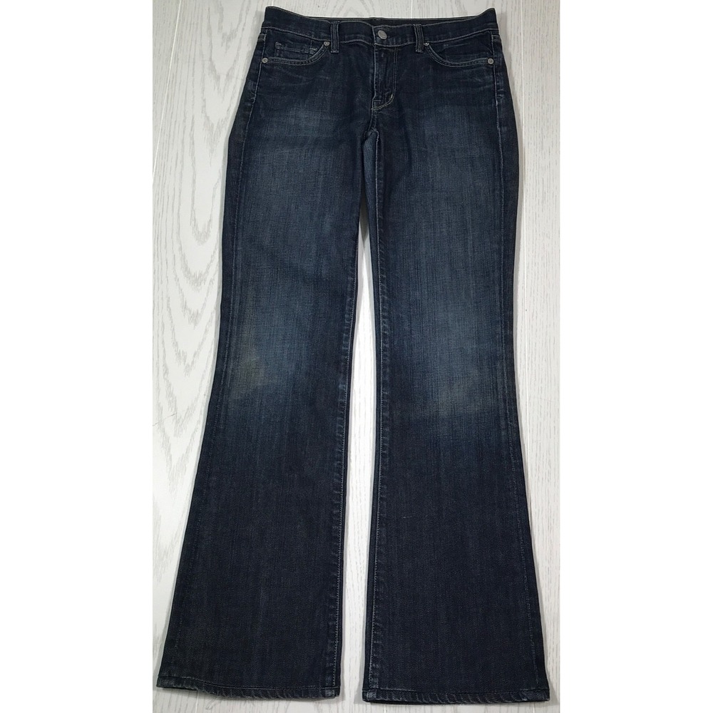 Citizens Of Humanity Bootcut Jeans Women 27 Blue Amber #263 Low Rise Stretch